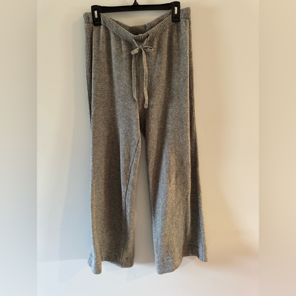 Auden Heather Gray Knit Lounge Pants